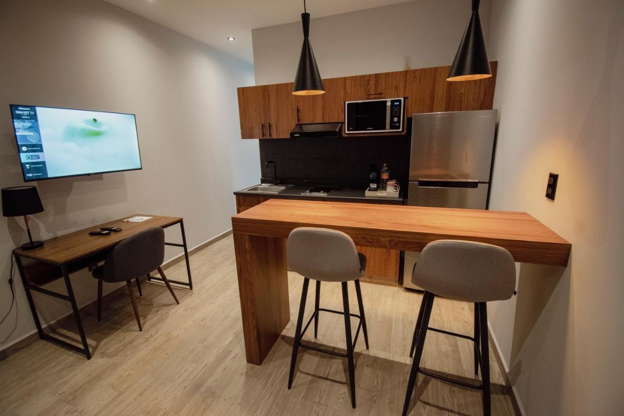 Punto Lofts Periferico Sur Aparthotel Kota Meksiko Bagian luar foto