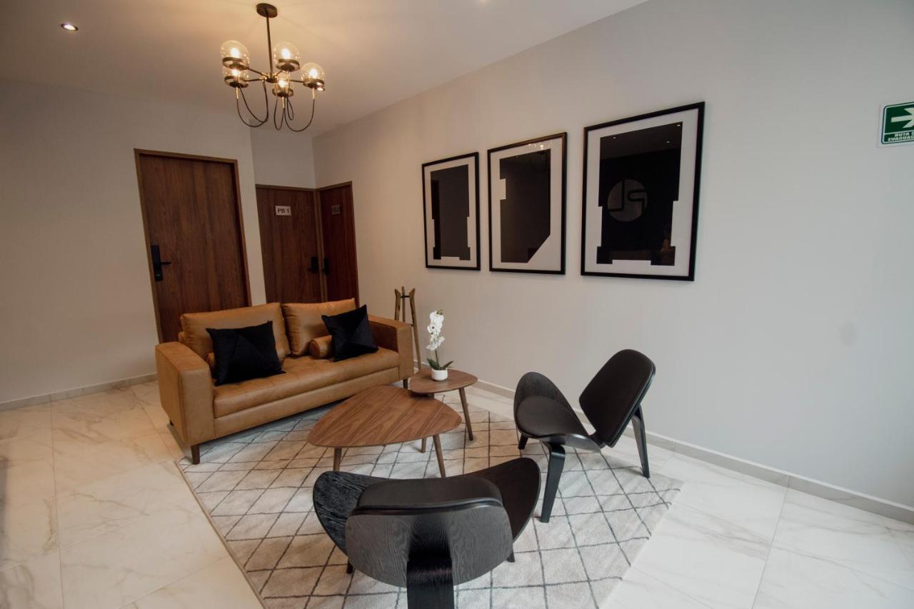 Punto Lofts Periferico Sur Aparthotel Kota Meksiko Bagian luar foto