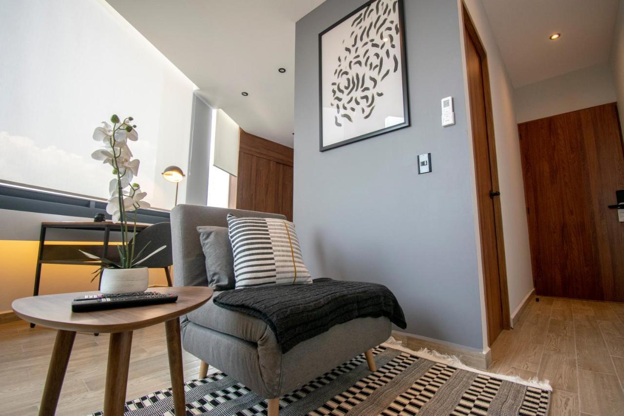 Punto Lofts Periferico Sur Aparthotel Kota Meksiko Bagian luar foto