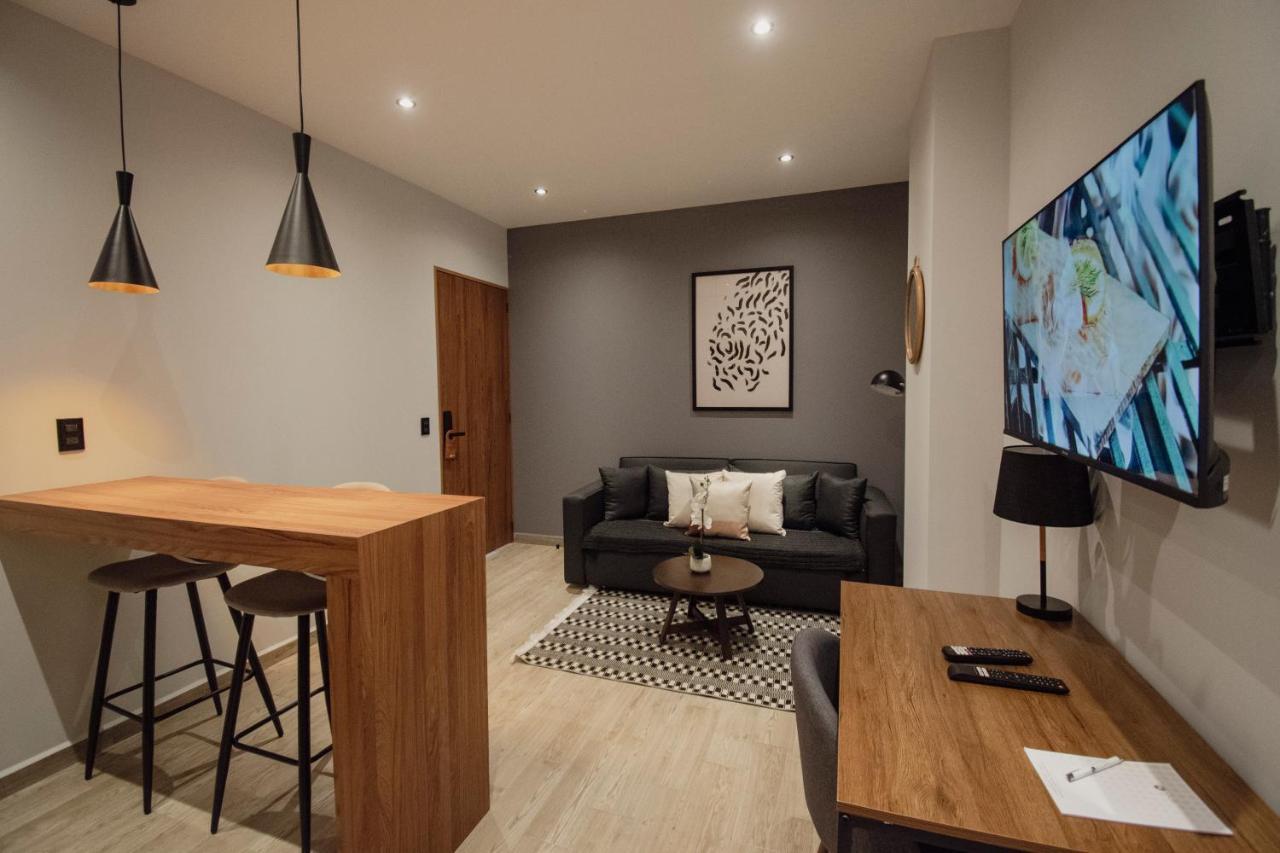 Punto Lofts Periferico Sur Aparthotel Kota Meksiko Bagian luar foto