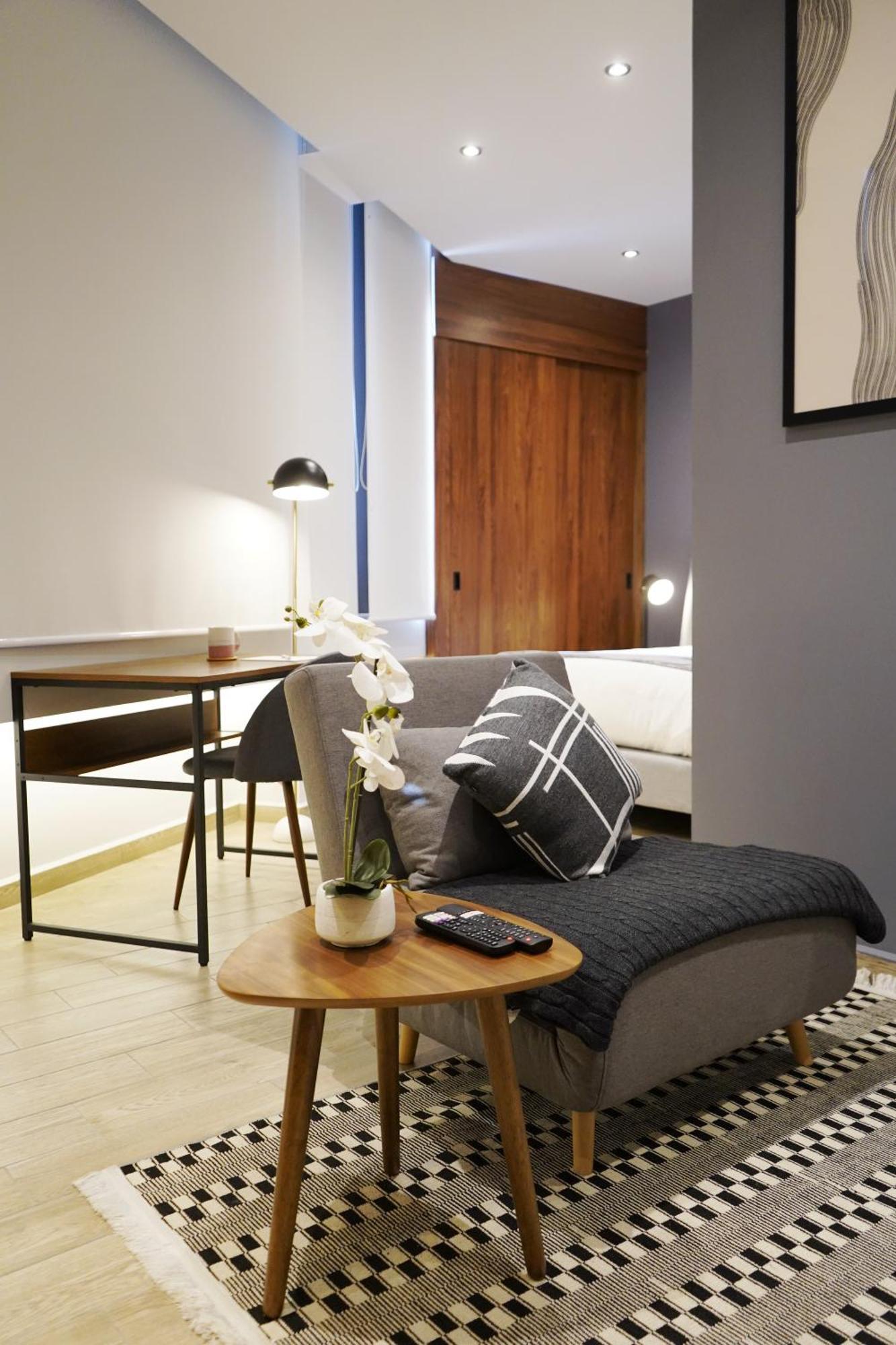 Punto Lofts Periferico Sur Aparthotel Kota Meksiko Bagian luar foto